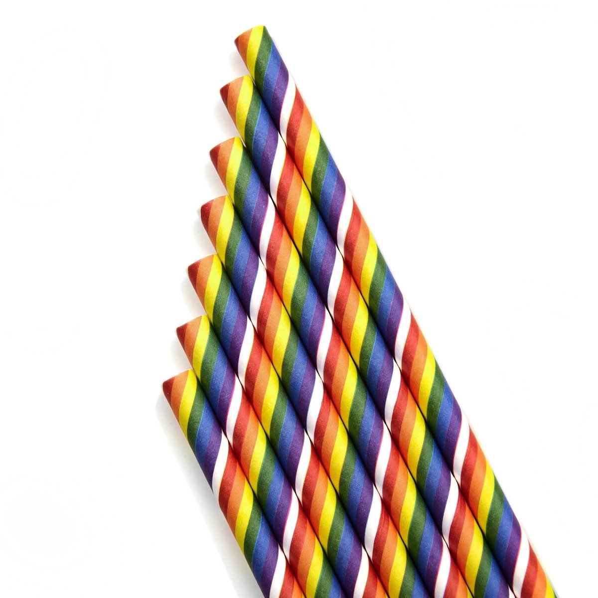 Original Rainbow Paper Straws