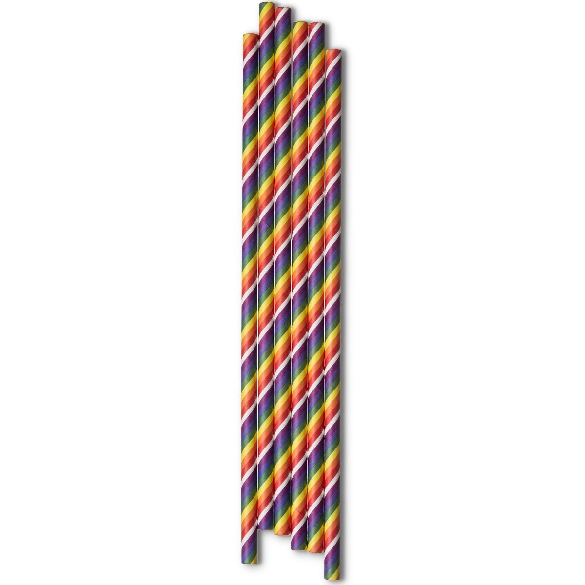 Original Rainbow Paper Straws