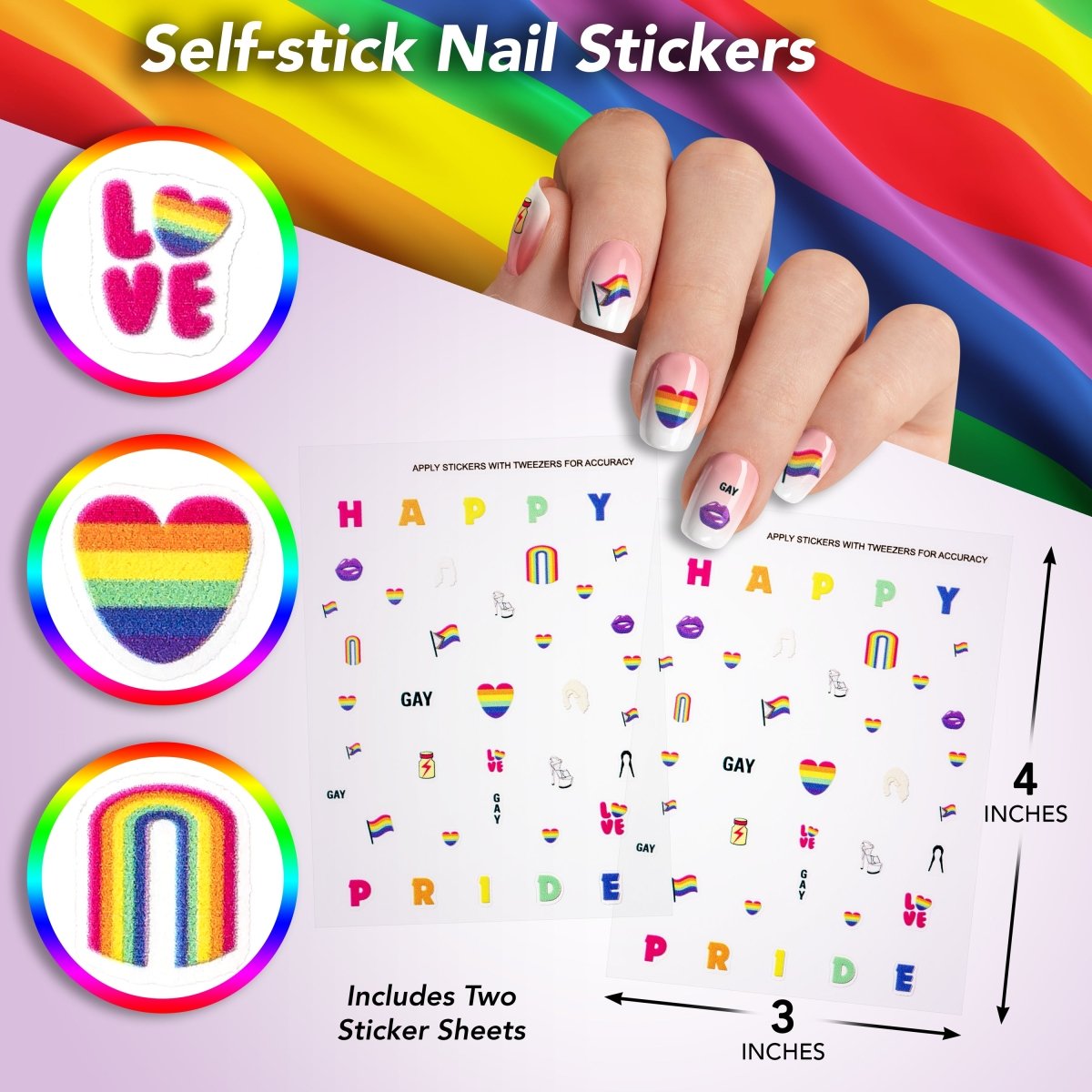 Pride Nail Stickers